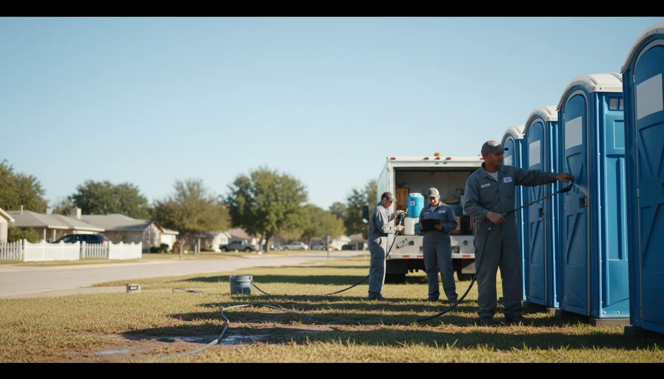 Long-Term Portable Toilet Rental in Merigold, MS near me